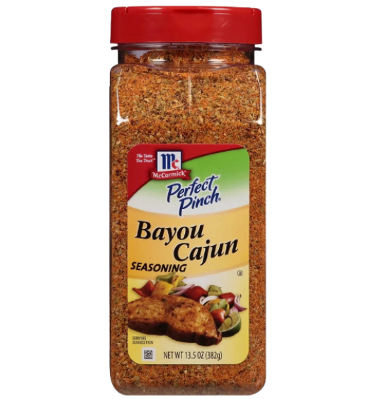 McCormick Perfect Pinch Bayou Cajun Seasoning, 13.5 oz.