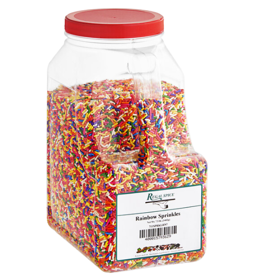 Regal Rainbow Sprinkles 7.5 lb.