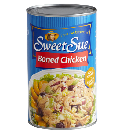 Sweet Sue 50 oz. can boned chicken
