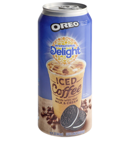 International Delight Oreo Iced Coffee 15 fl. oz. - 12/Case