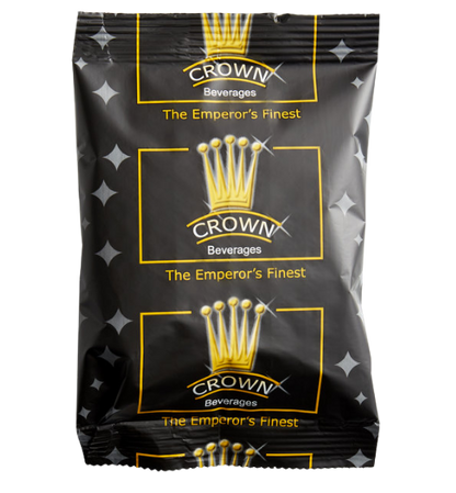 Crown Beverages Emperor's Finest Premium Blend Coffee Packet 2 oz. - 80/Case