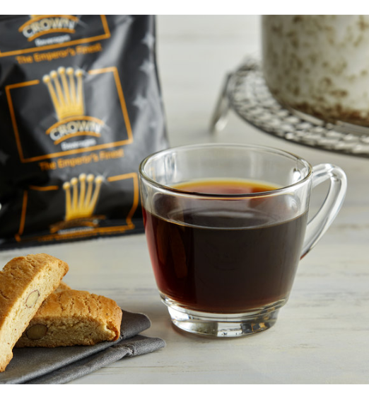 Crown Beverages Emperor's Finest Premium Blend Coffee Packet 2 oz. - 80/Case