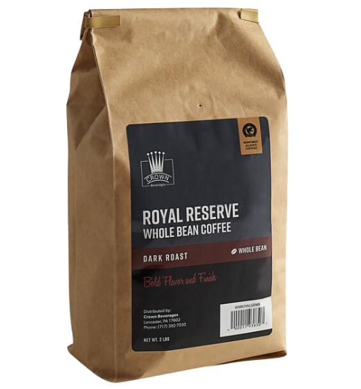 Crown Beverages Royal Reserve Guatemalan Whole Bean Coffee 2 lb.
