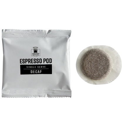 Crown Beverages Single Serve Decaf Espresso Pods - 100/Box