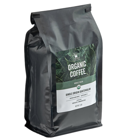 Crown Beverages Organic Single Origin Guatemalan Whole Bean Coffee 2 lb.