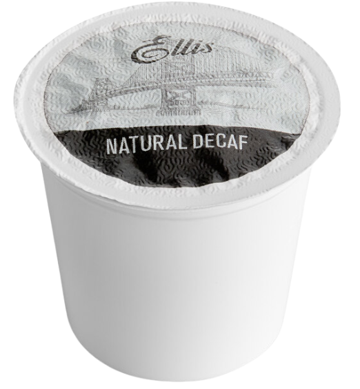Ellis Natural Decaf Coffee Single Serve Cups - 24/Box