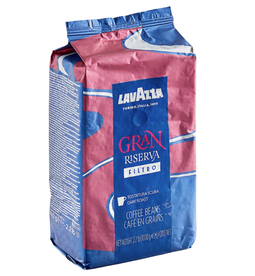Lavazza Gran Riserva Filtro Whole Bean Filter Coffee 2.2 lb.