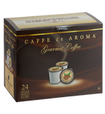 Load image into Gallery viewer, Caffe de Aroma Sumatra Blend Coffee Single Serve Cups - 24/Box
