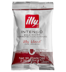 illy Intenso Coffee Packet 2.26 oz. - 48/Case