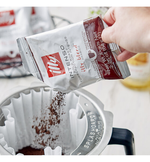 illy Intenso Coffee Packet 2.26 oz. - 48/Case