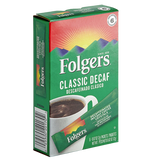 Load image into Gallery viewer, Folgers Classic Decaf Instant Coffee Packets - 72/Case
