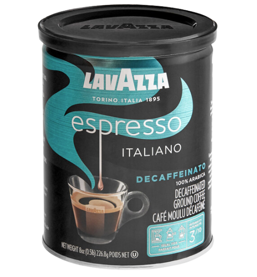 Lavazza Decaf Espresso Italiano Ground Espresso 8 oz.