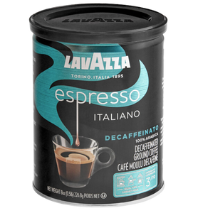 Lavazza Decaf Espresso Italiano Ground Espresso 8 oz.