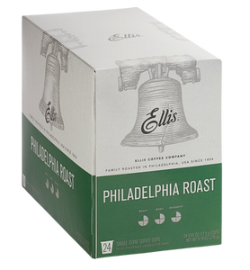 Ellis Philadelphia Roast Coffee Single Serve Cups - 24/Box