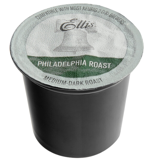 Ellis Philadelphia Roast Coffee Single Serve Cups - 24/Box