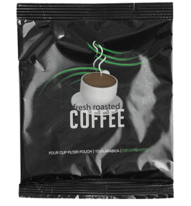 Decaf Room Service 4-Cup Coffee Filter Pack - 200/Case
