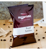 Load image into Gallery viewer, Ellis Mezzaroma 2.5 oz. Royal Sumatra Coffee Packet - 24/Case
