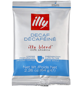 Illy Decaf Classico Coffee Packet 2.26 oz. - 48/Case