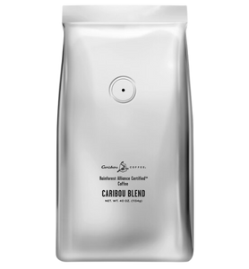 Caribou Coffee Caribou Blend Whole Bean Coffee 2.5 lb. - 4/Case