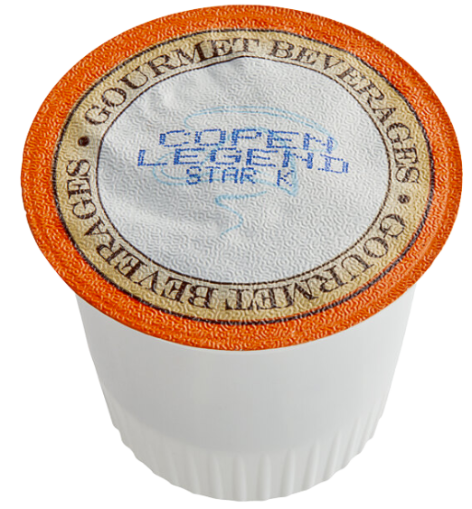 Caffe de Aroma Copen Legend Coffee Single Serve Cups - 24/Box