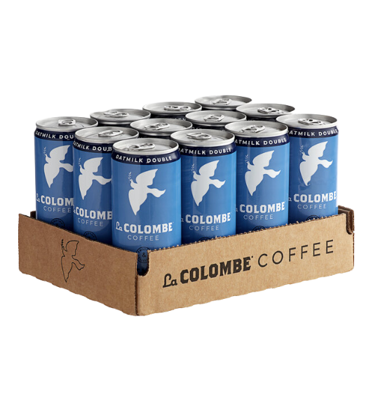 La Colombe Double Latte 9 fl. oz. - 12/Case