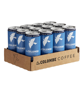 La Colombe Double Latte 9 fl. oz. - 12/Case