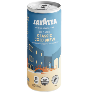 Lavazza Organic Classic Cold Brew Coffee 8 fl. oz. - 12/Case
