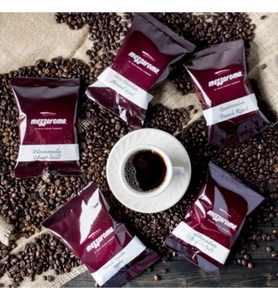 Ellis Mezzaroma 2.5 oz. Coffee Packet Sampler - 10/Box