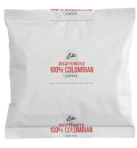 Ellis 6 oz. 100% Colombian Decaf Coffee Packet - 48/Case