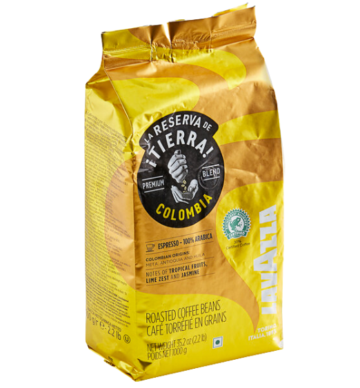 Lavazza Tierra! Colombia Whole Bean Espresso 2.2 lb.