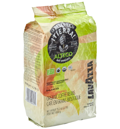 Lavazza Organic Tierra! Alteco Whole Bean Filter Coffee 2.2 lb.