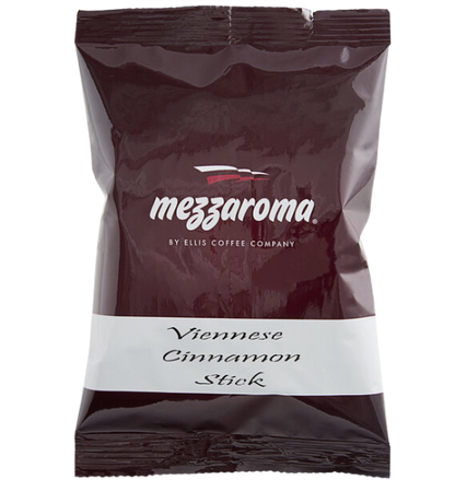 Ellis Mezzaroma Viennese Cinnamon Stick Coffee Packet 2.5 oz. - 24/Case