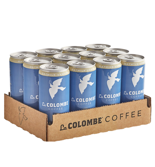 La Colombe Oatmilk Vanilla Latte 9 fl. oz. - 12/Case