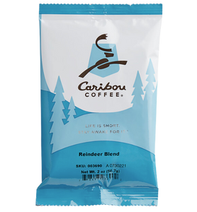 Caribou Coffee Reindeer Blend Coffee Packet 2 oz. - 42/Case