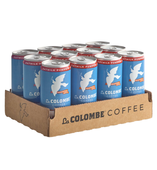La Colombe Oatmilk Pumpkin Spice Latte 9 fl. oz. - 12/Case