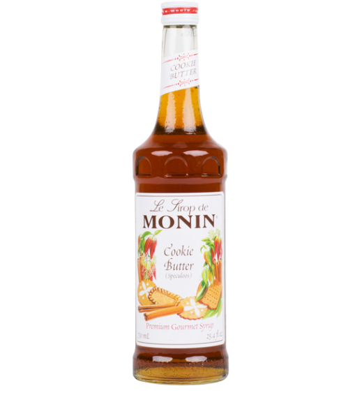Monin Cookie Butter Flavoring Syrup 750 mL