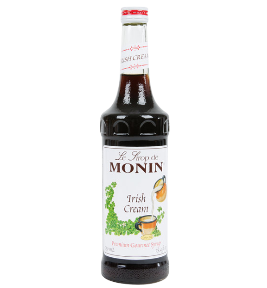 Monin Premium Irish Cream Flavoring Syrup 750 mL