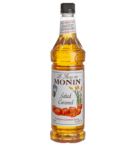 Monin Premium Salted Caramel Flavoring Syrup 1 Liter