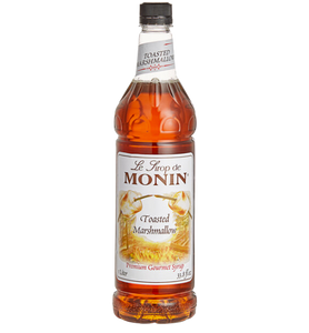 Monin Premium Toasted Marshmallow Flavoring Syrup 1 Liter
