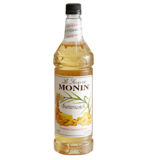 Monin Premium Butterscotch Flavoring Syrup 1 Liter