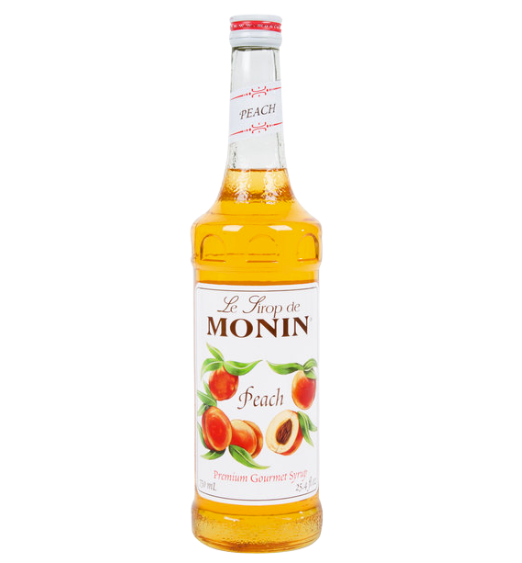 Monin Premium Peach Flavoring / Fruit Syrup 750 mL