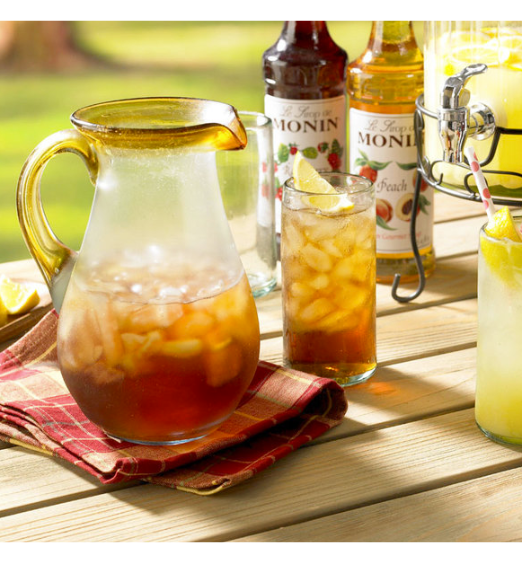 Monin Premium Peach Flavoring / Fruit Syrup 750 mL