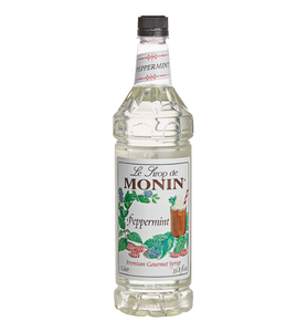 Monin Premium Peppermint Flavoring Syrup 1 Liter