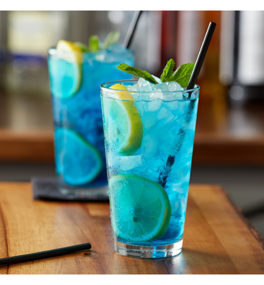 Monin Premium Blue Cotton Candy Flavoring Syrup 1 Liter