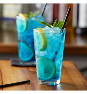Monin Premium Blue Cotton Candy Flavoring Syrup 1 Liter