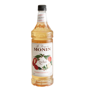 Monin Premium Lychee Flavoring Syrup 1 Liter