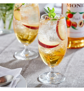Monin Premium Peach Flavoring / Fruit Syrup 1 Liter