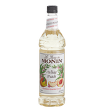 Load image into Gallery viewer, Monin Premium White Peach Flavoring / Fruit Syrup 1 Liter
