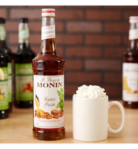 Monin Premium Butter Pecan Flavoring Syrup 750 mL