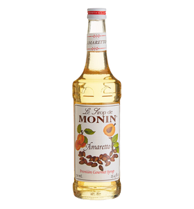 Monin Premium Amaretto Flavoring Syrup 750 mL